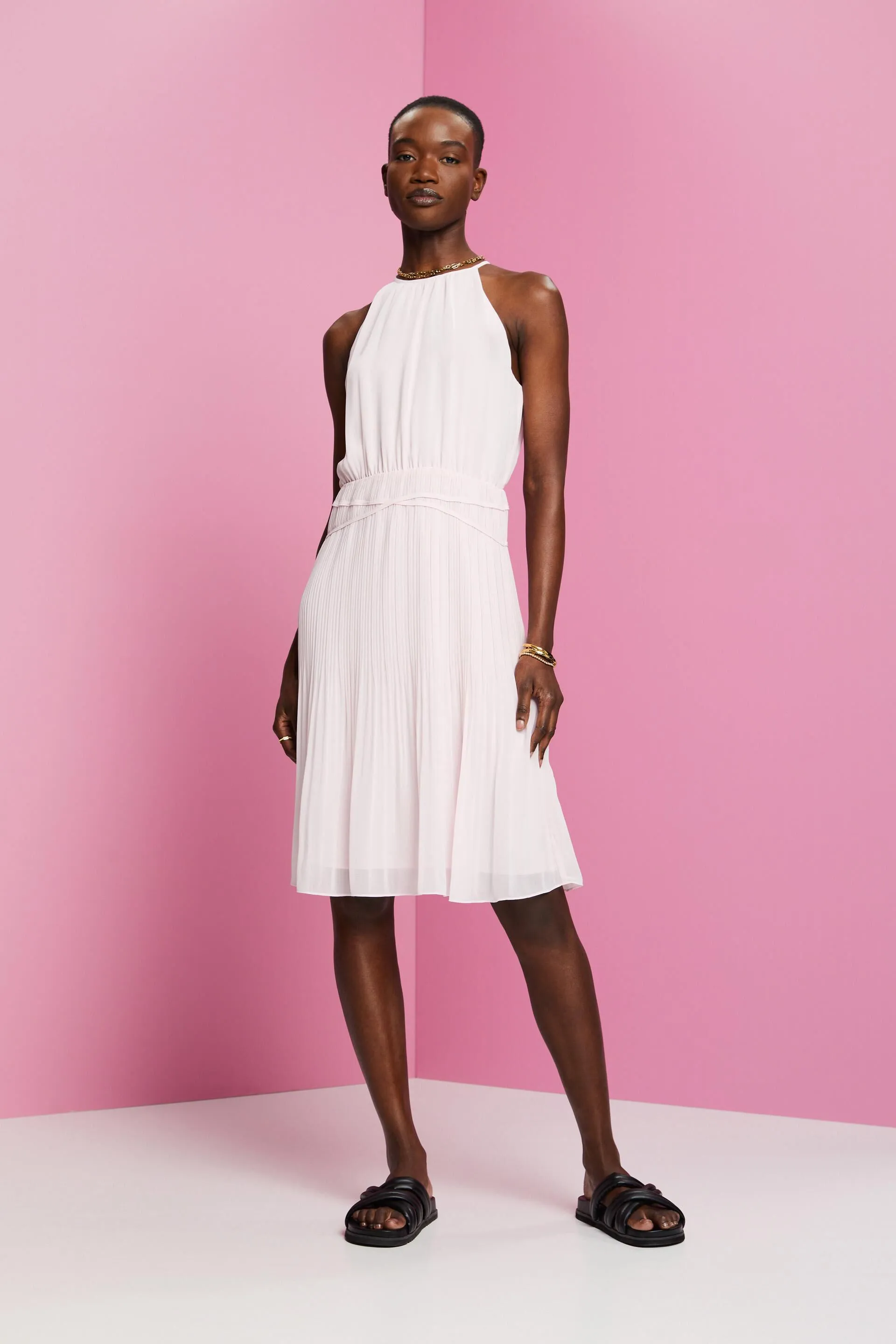 Abito in chiffon riciclato