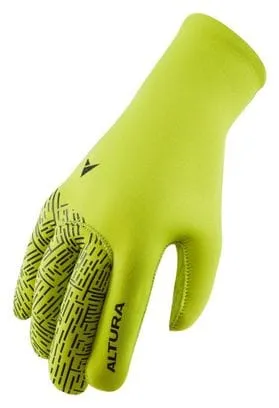 Altura Thermostretch Guanti lunghi antivento unisex giallo