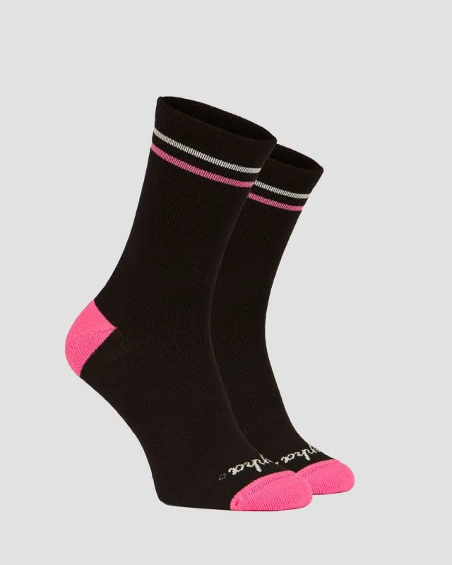Calzini neri in lana da ciclismo Rapha Merino