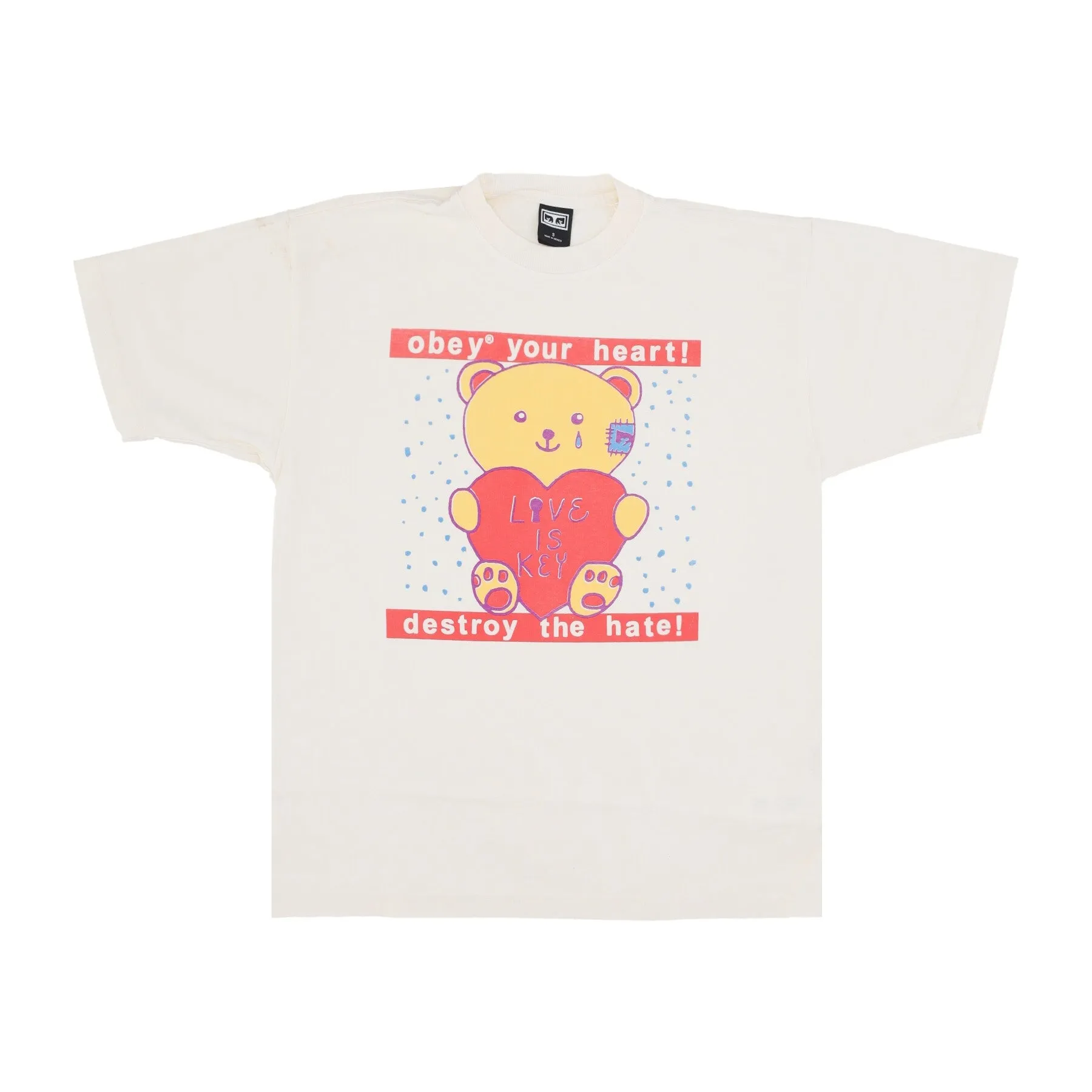 Maglietta Donna Your Heart Heavyweight Tee Unbleached