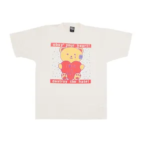 Maglietta Donna Your Heart Heavyweight Tee Unbleached