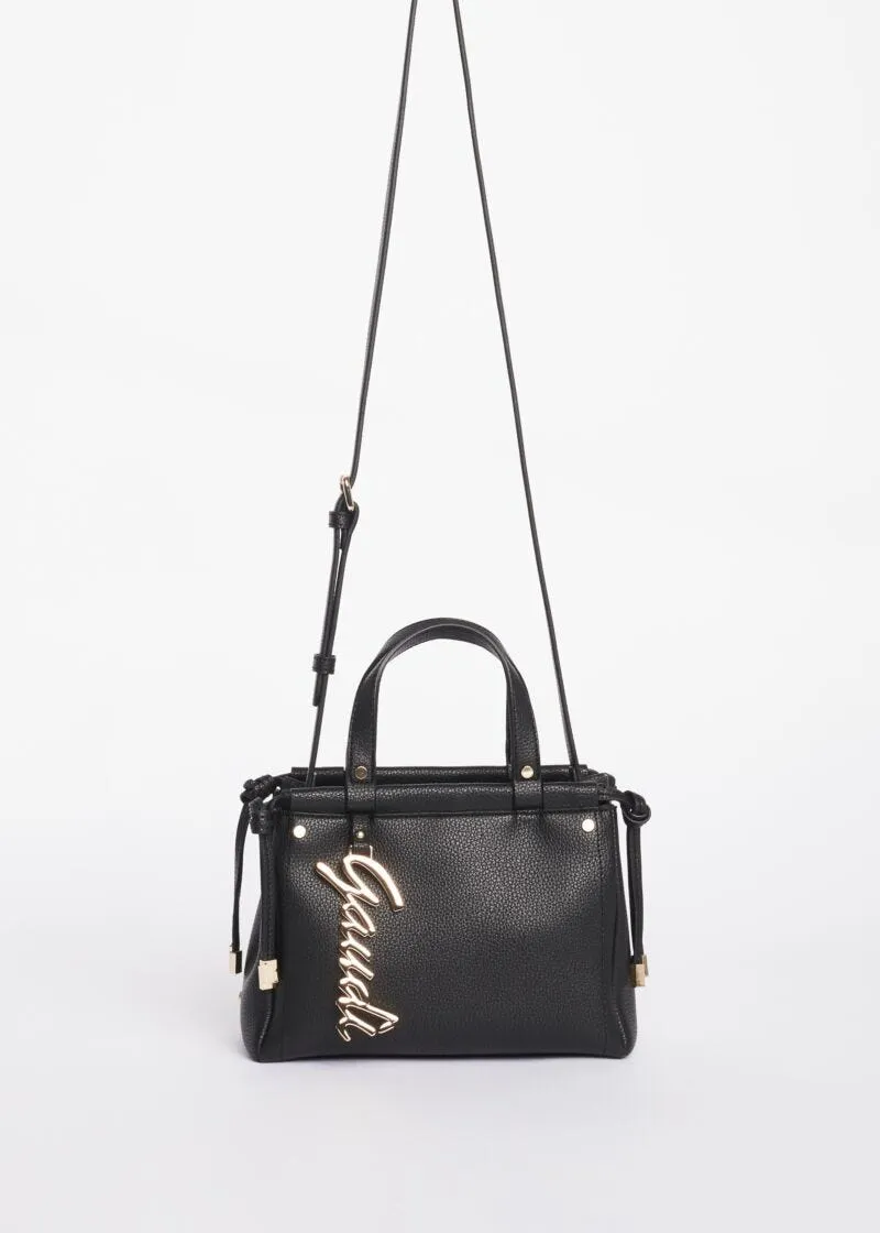 Mini shopping bag in ecopelle