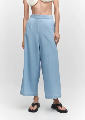 Pantaloni culotte 100% cotone