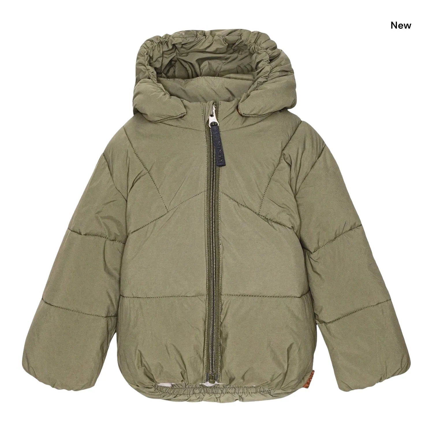 Piumino verde oliva per neonati e bambini