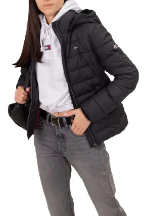 TOMMY JEANS Piumino donna imbottito con cappuccio removibile