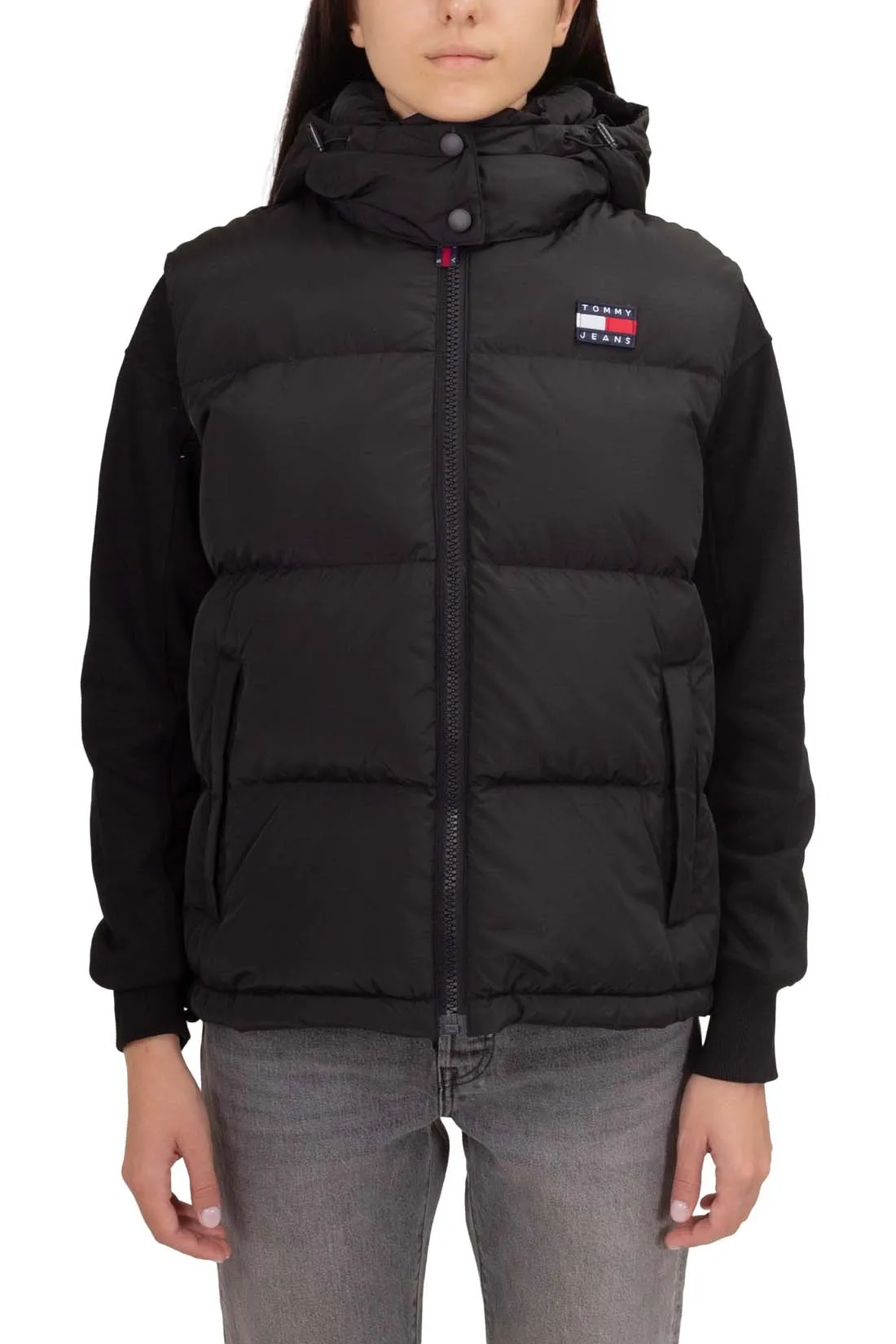 TOMMY JEANS Piumino donna smanicato Alaska Puffer